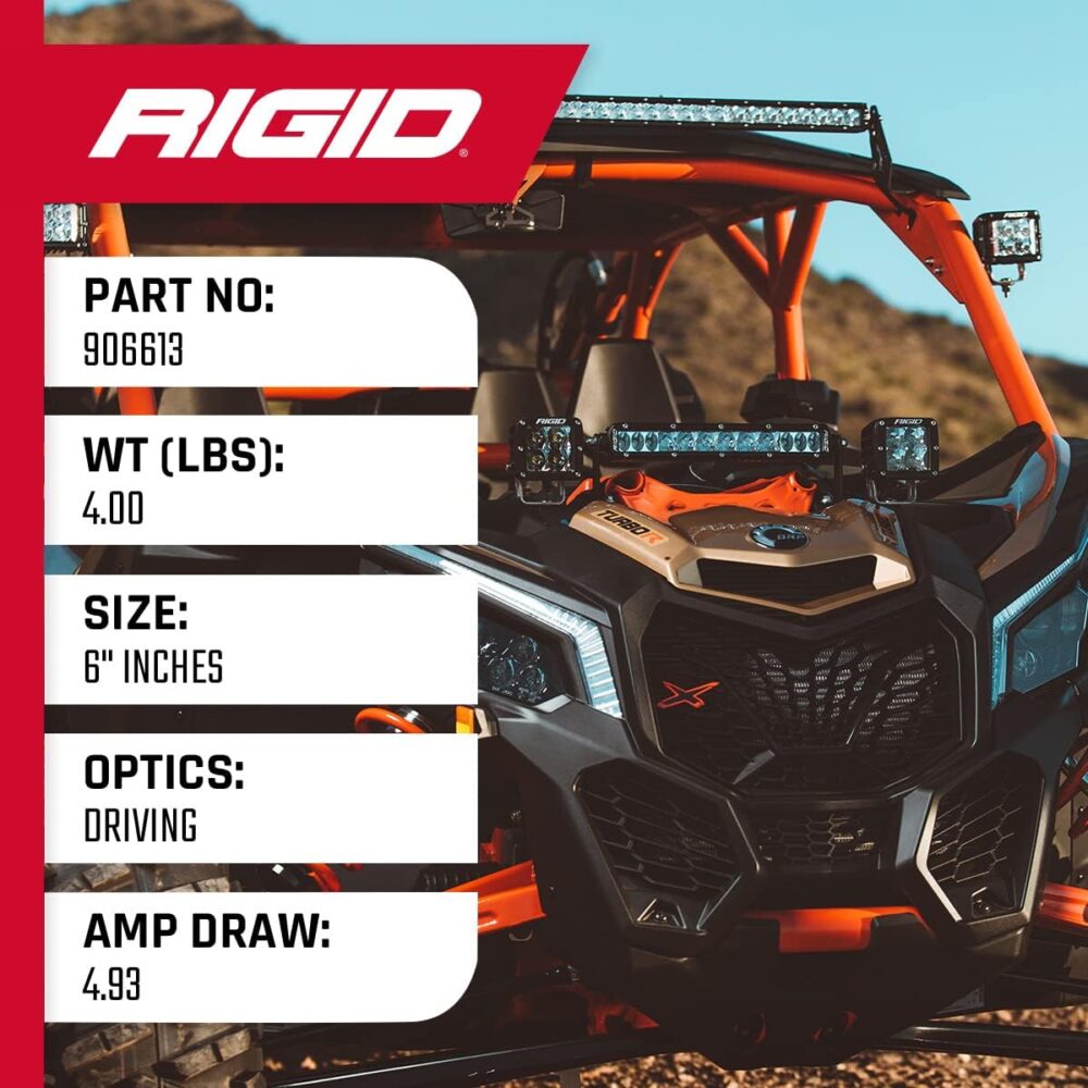 Rigid Industries - SR-SRS PRO 6-inch SPOT/Flood (906313) - Image 3