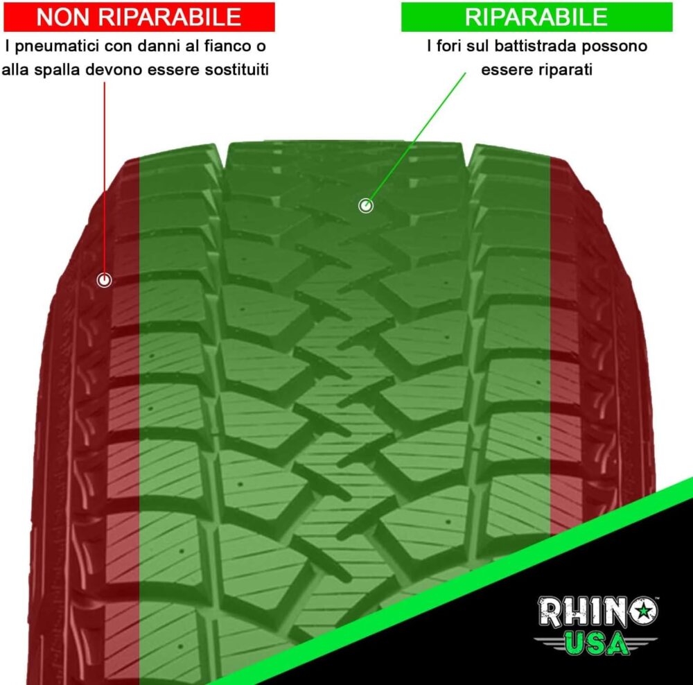 Rhino USA Tire Repair Kit (86-Piece) - Image 3