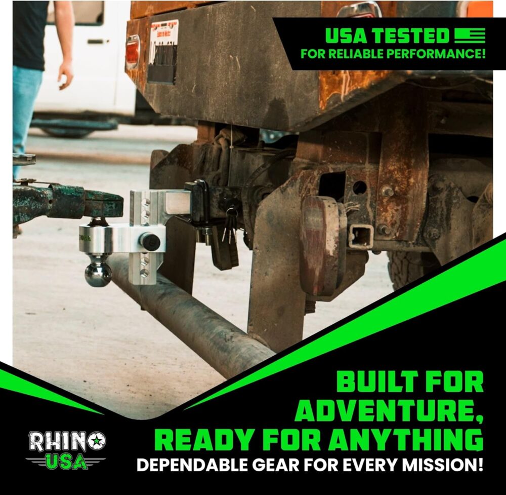Rhino USA Hitch Tightener Anti Rattle Clamp (for 2 inch Hitches) - Image 3