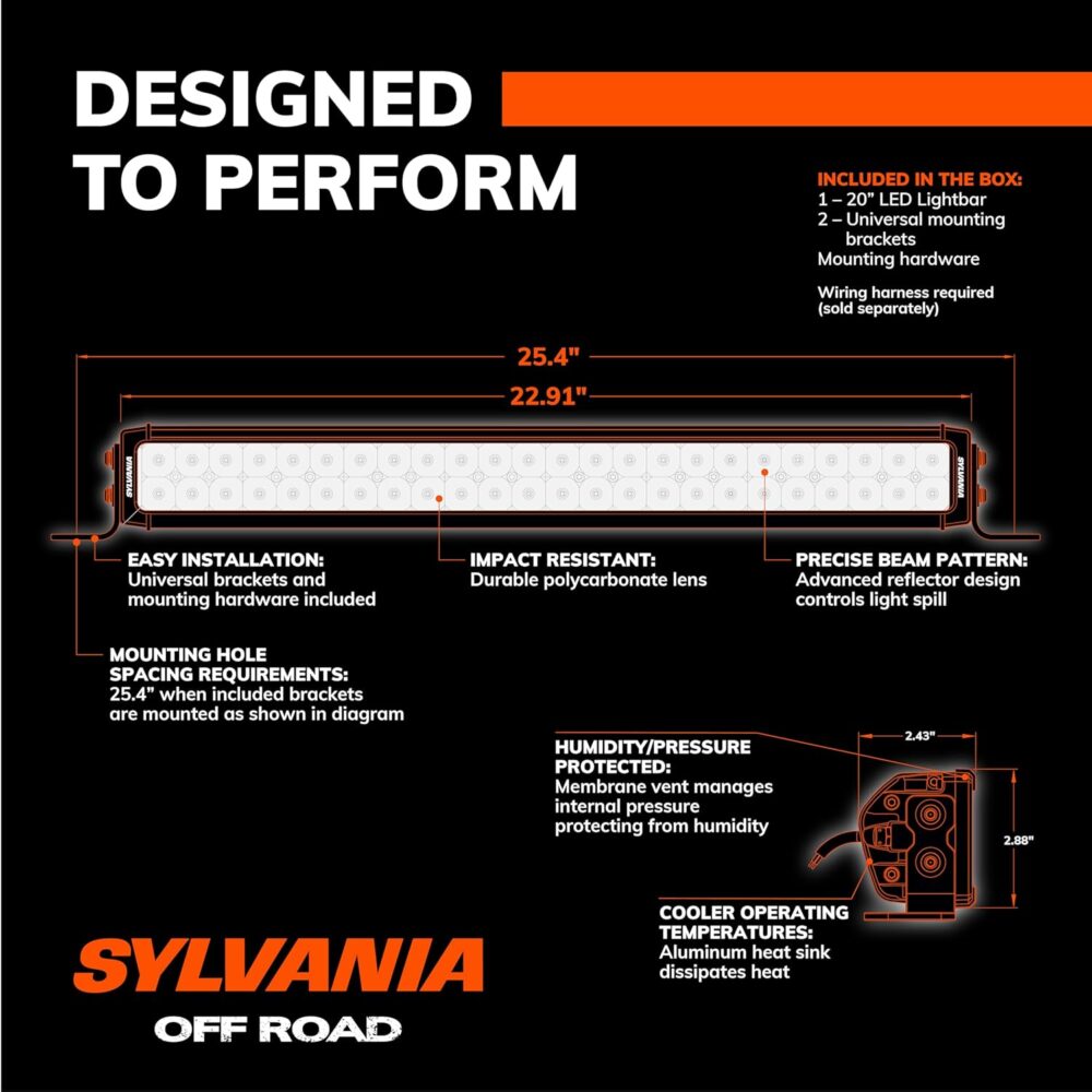 Sylvania - Ultra 20 Inch LED Light Bar - Image 3
