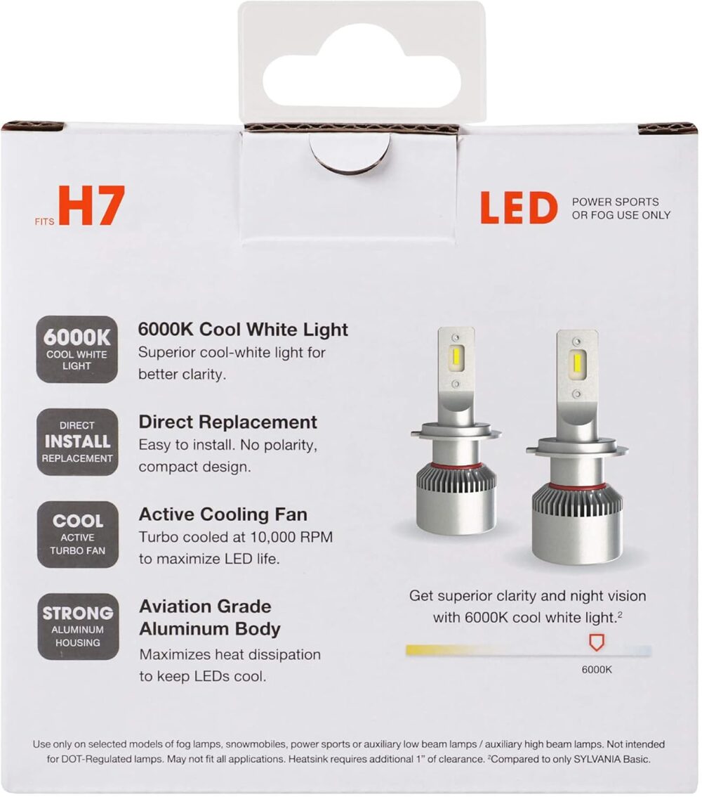SYLVANIA H7 | LED Powersport Bulbs for Off-Road - Image 2