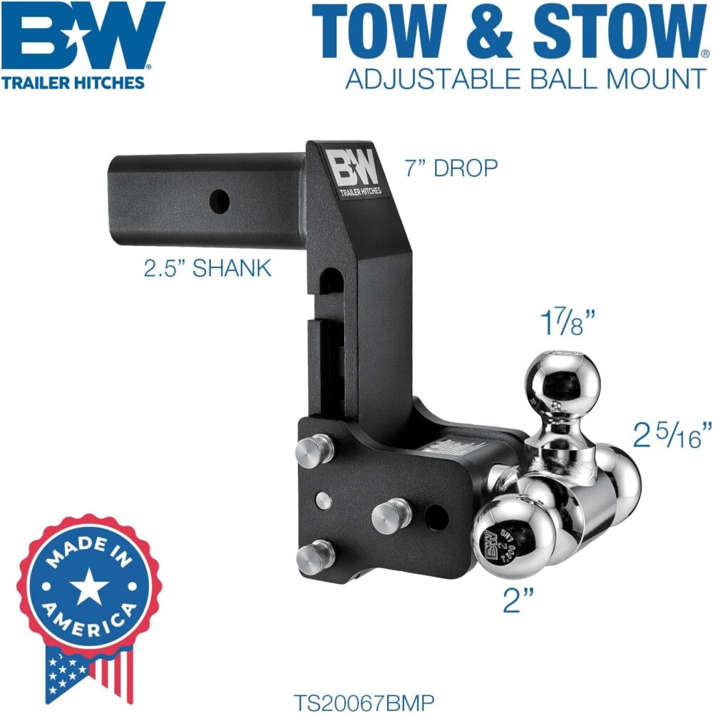 B&W Trailer Hitches B&W MultiPro Tow & Stow - TS20067BMP - Image 2