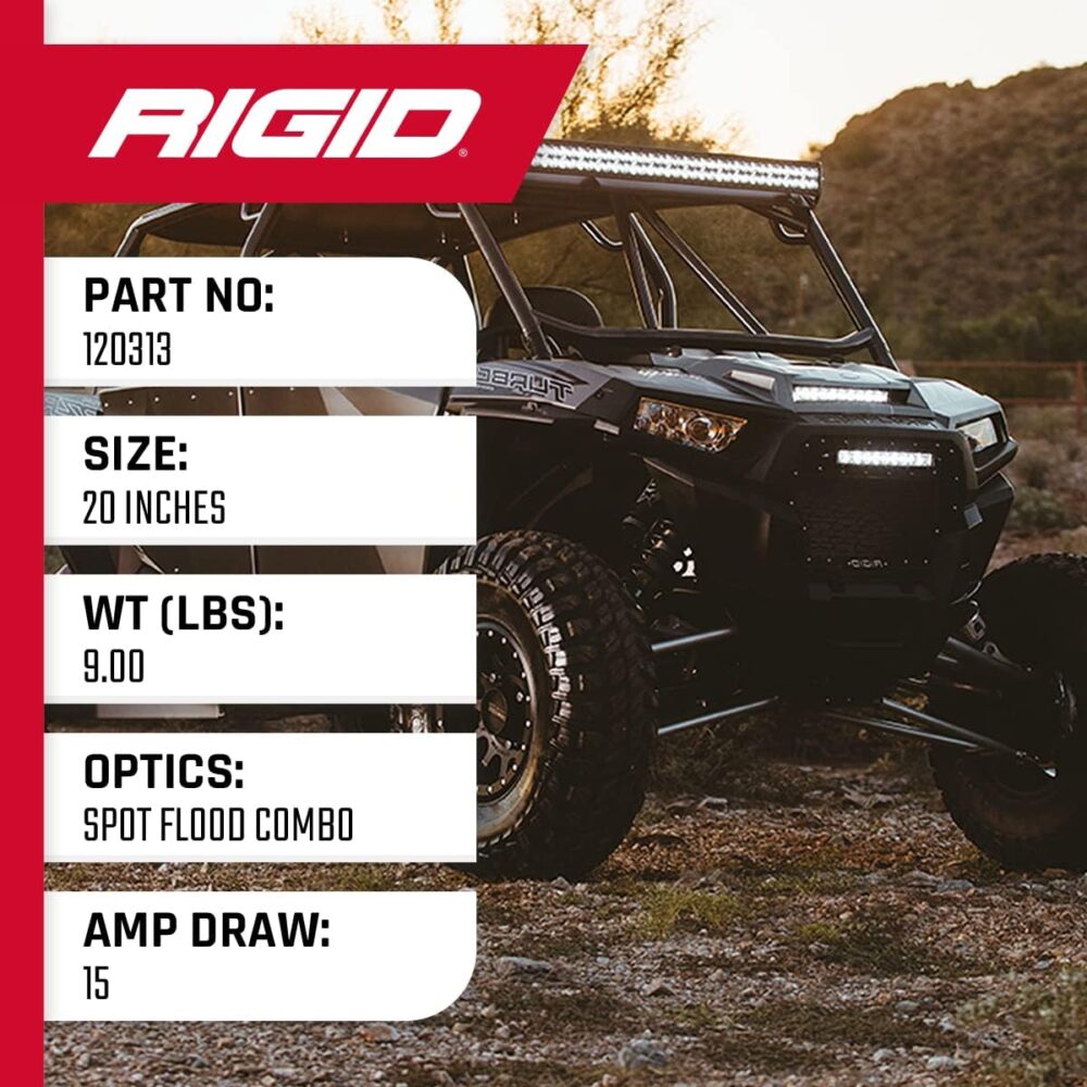 RIGID Industries E-Series PRO LED Light - 130313 - Image 2